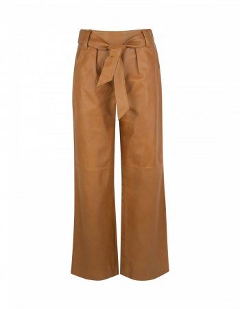 Palazzo Pants Cognac